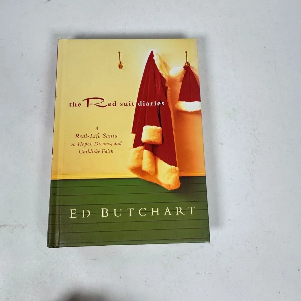 The Red Suit Diaries Ed Butchart HC 2005 Hallmark Gift‎ Book Christmas Santa